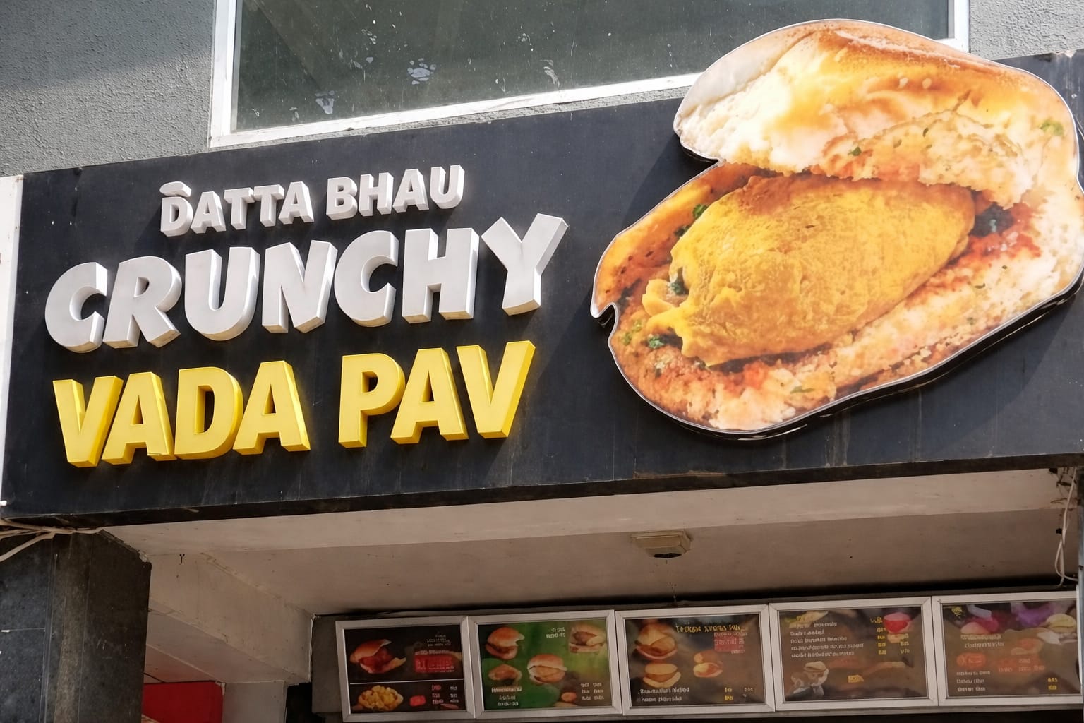 Datta Bhau Serving at Feroz Gandhi Market