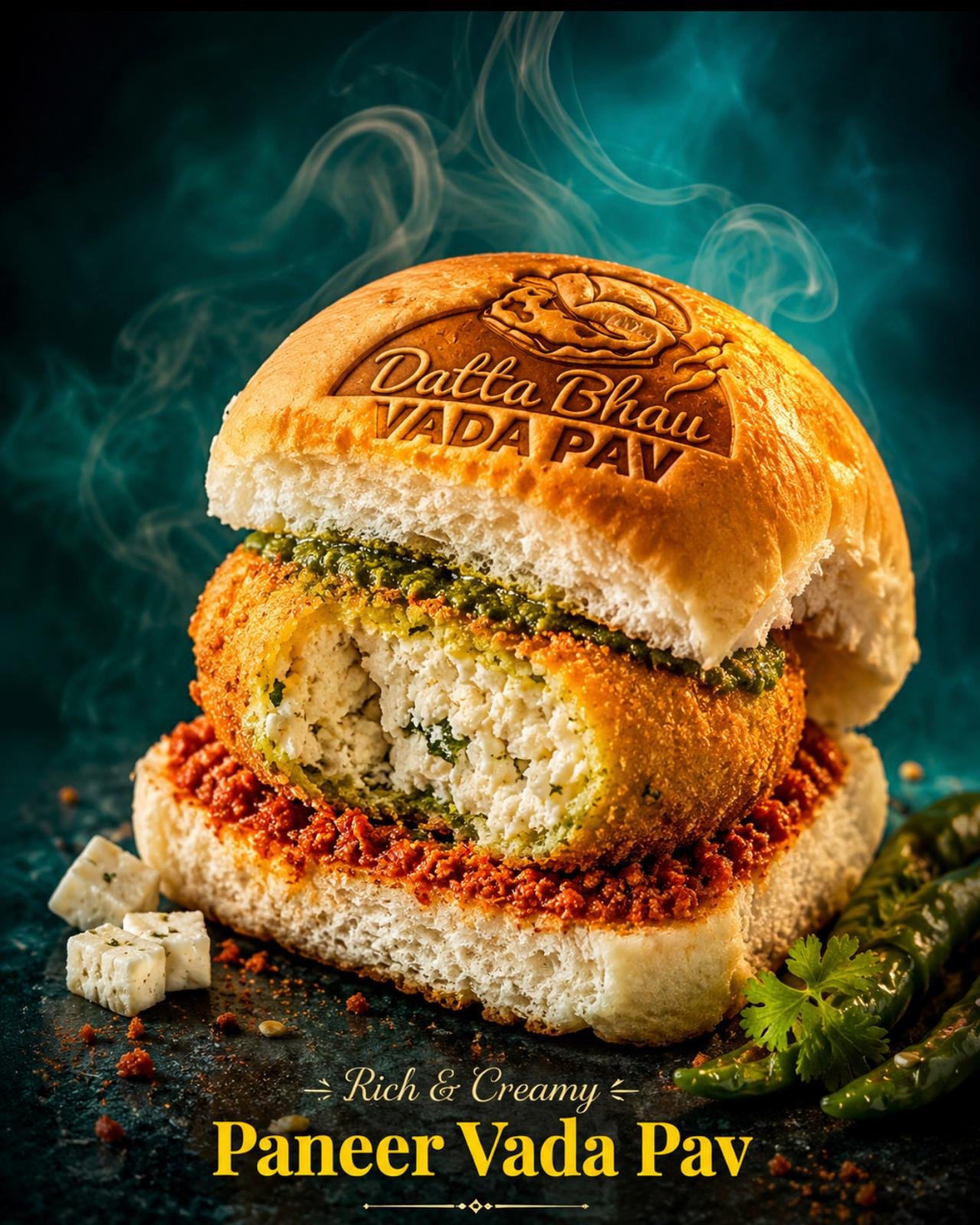 Paneer Vada Pav